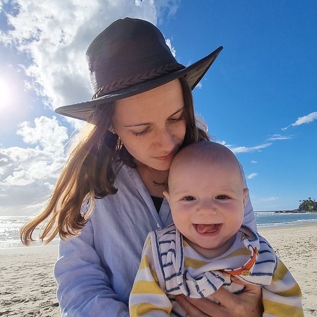 Lismore doctor Dr Sophie Roome with her son Rowan, who was tragically killed in a suspected murder-suicide on Sunday night