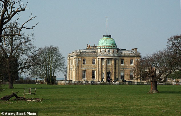 Filming took place in Tyringham, near Newport Pagnell, Milton Keynes, in October 2022 at Tyringham Hall - a privately owned 18th century stately home in the village (stock image)
