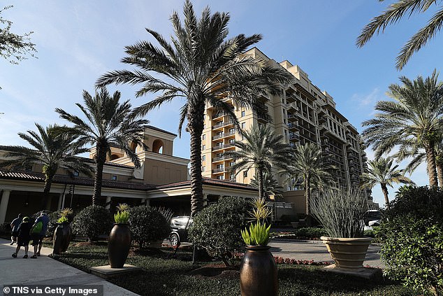 'How does she know what the Four Seasons Orlando is?' one person commented. 'I don't even know what it looks like' (hotel pictured)