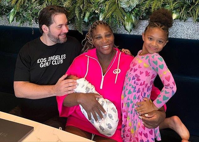 She and the Reddit co-founder, who tied the knot in 2017, also share 6-year-old daughter Alexis Olympia Jr.