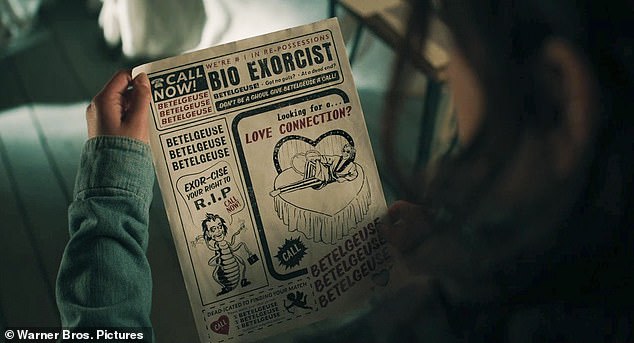 Lydia believed Beetlejuice was a thing of the past until her daughter comes across an advertisement for a 'Bio Exorcist' in their attic