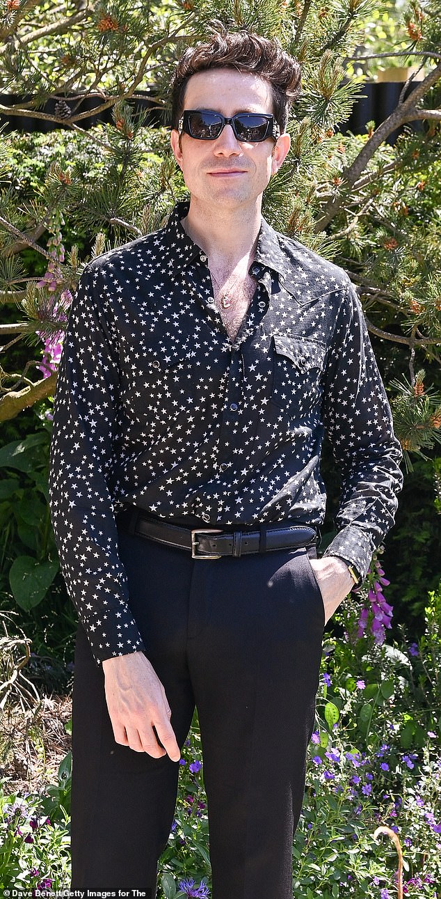 TV presenter Nick Grimshaw at the Chelsea Flower Show on May 20, 2024