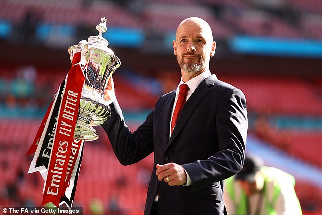 Ten Hag is on the brink of being sacked, but he has now won two major honours with United