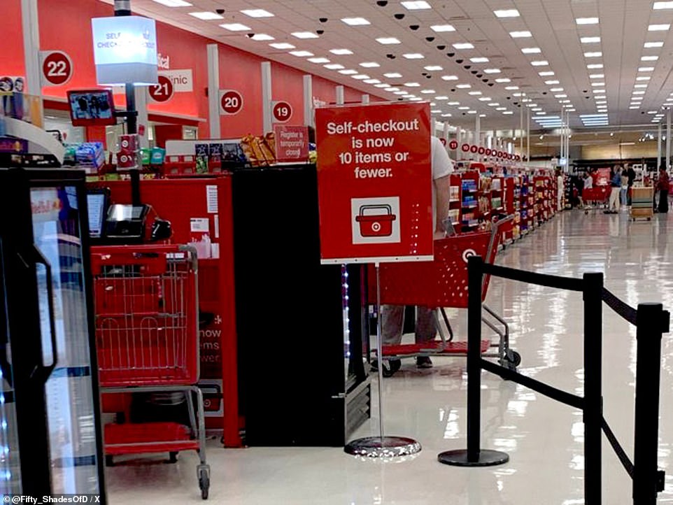 But the kiosks have led to increased thefts and customer complaints - leading to stores reviewing their policies. Walmart has already ditched self-checkouts completely in five stores in the past year - including two in April.