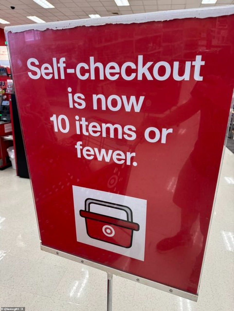 On X, formerly Twitter, locals have reacted - after the news was posted by Bay Area State of Mind. The initial post read: 'Target has officially shut down all self-checkout registers after years of rampant shoplifting in Emeryville, California.' People responsed to say that Target rolled out the kiosks to cut down on staff - and it has backfired. Some resented having to do the scanning themselves, while others objected to the idea that staff may have lost their jobs. One user wrote: 'No. It isn't shoplifting. Target decided to employ every customer without proper training on Targets checkout system. No pay or benefits either.'