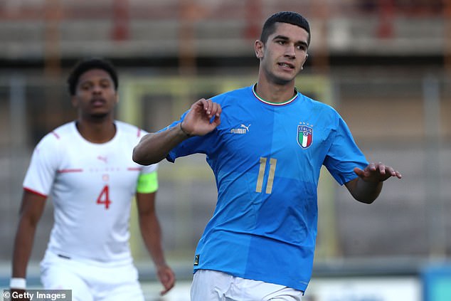 The youngster has instead chosen to represent Italy's Under-20s team