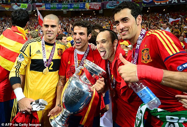 Spain have won the trophy the joint-highest number of times and last triumphed in 2012