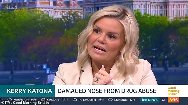 Kerry Katona has detailed how she came to abuse drugs, explaining she had been introduced to them by her mother at the age of 14