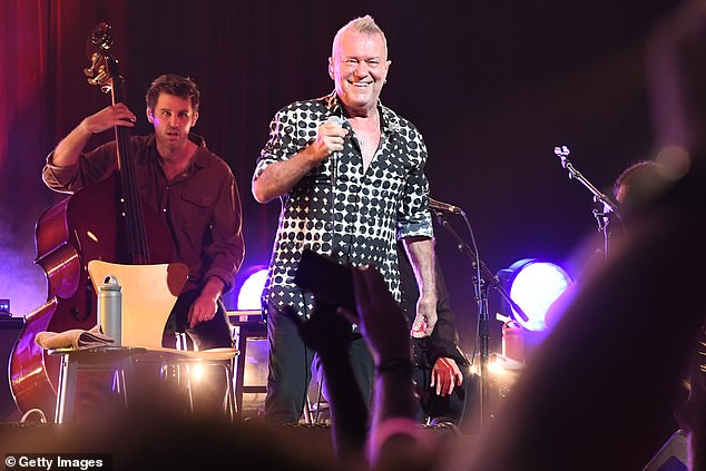 Jimmy Barnes (pictured) is going back on the road with his rock band Cold Chisel for their The Big Five-0 tour