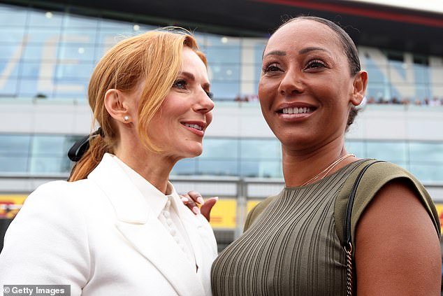 Months later months later Mel joked during an appearance on Loose Women that Geri 'still hates her' following the revelation (pictured together in 2022)