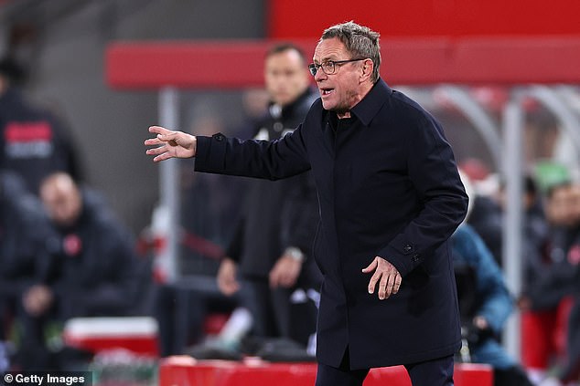 Austria have won 12, drawn 3 and lost 5 of their 20 matches under Rangnick's management