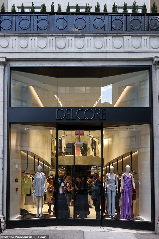 On Thursday, Daniel Del Core, Creative Director of Del Core, celebrated the opening of the brand¿s New York City boutique