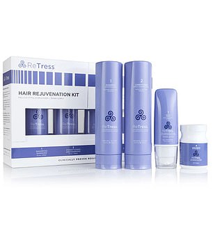 ReTress product line has all natural active ingredients