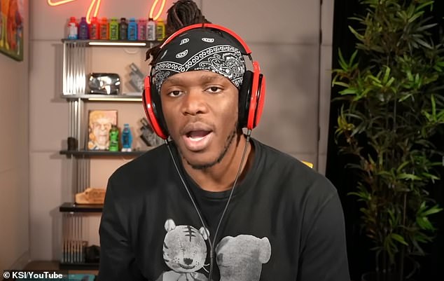 It's also been reported that KSI is set to stand in for Bruno on next year's show in a bid to pull in a younger audience