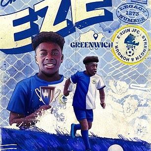 Eberechi Eze's grassroots club was Bruin JFC