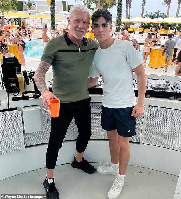 Wayne Lineker, 62, has broken his silence after being knocked out by a thug during a 4am brawl in Ibiza - as he shared a sweet birthday message to son Freddie