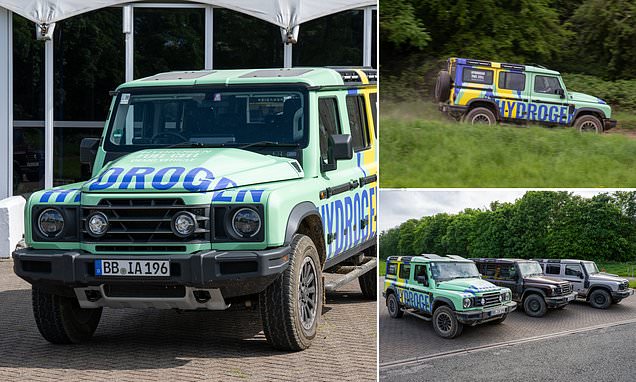 What it's like to drive a hydrogen car: We test the fuel cell Ineos Grenadier