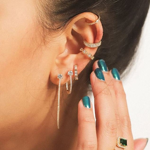 'Once you build a collection, the combinations are endless. You can make an everyday dainty look with a mix of delicate huggies and studs or go bold with chunky hoops and ear cuffs,' shared designer and founder of TAI Jewelry Tai Rittichai