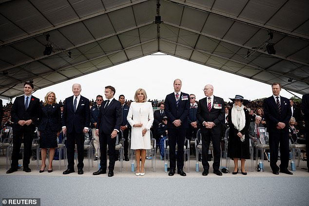JUNE 6: William attends the international ceremony marking the 80th anniversary of the 1944 D-Day landings