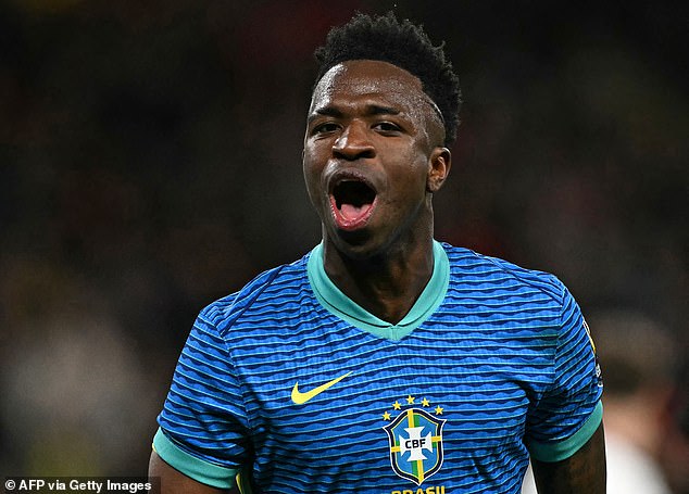 Vinicius therefore has even more incentive to go all the way with Brazil over in the States