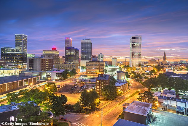 The Tulsa Remote program offers $10,000 to remote workers who move to Oklahoma. Pictured Tulsa, Oklahoma