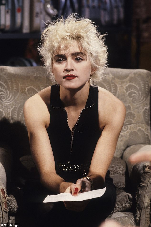 The Like A Virgin songstress in 1989
