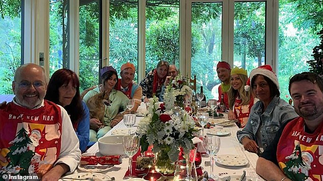 John was last seen celebrating Christmas with his family, however his entire face was not clearly visible in the image. John is pictured at the end of the table