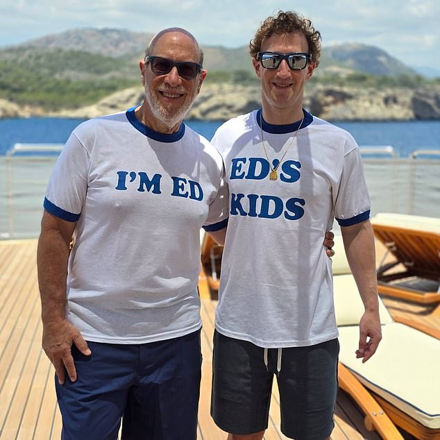 Mark Zuckerberg has shared photos celebrating Father's Day and his dad's 70th birthday