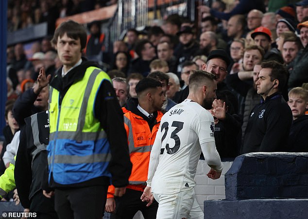 Shaw hasn't played since February since suffering a hamstring injury as Man United beat Luton