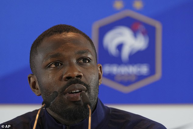 Mbappe also echoed team-mate Marcus Thuram's (pictured) comments calling for young people to vote against National Rally