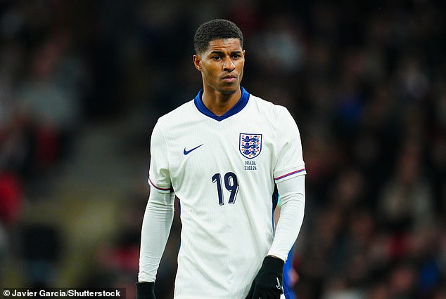 Erik ten Hag said he was not surprised to see Marcus Rashford miss out on England's squad