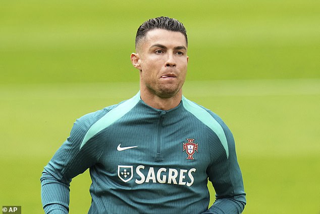 The record, previously held by Ronaldo (pictured) had stood for 16 years until this summer