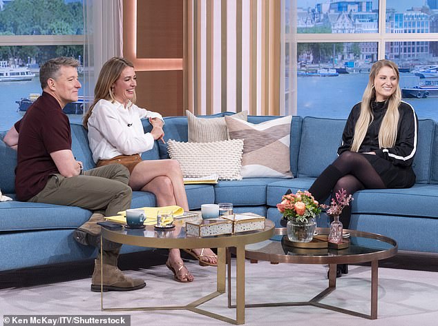 Explaining she couldn't recall who Brooklyn, 25, was she added: 'I didn't who he was, I had no idea because I'm lame,' to which host Ben replied shocked: 'What?! His mum is a Spice Girl'