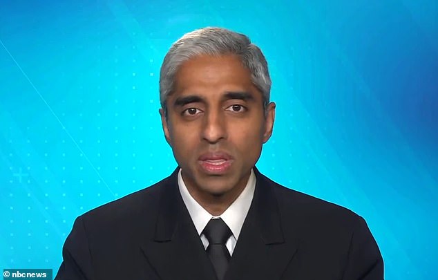 The US Surgeon General Vivek Murthy has demanded a health warning be placed on social media apps to protect children from a 'mental health crisis'