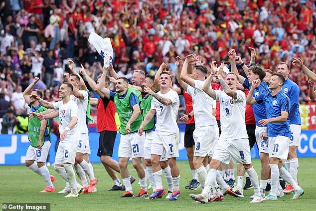 Slovakia have pulled off the biggest upset victory of Euro 2024 by beating Belgium