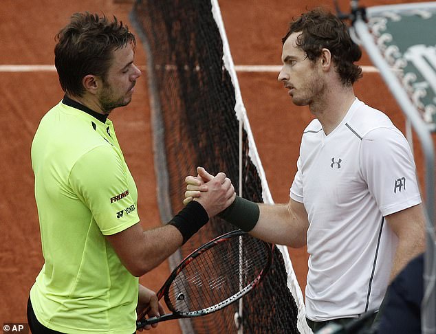 Murray managed to overcome Stan Wawrinka in the semi-finals of the French Open in 2016