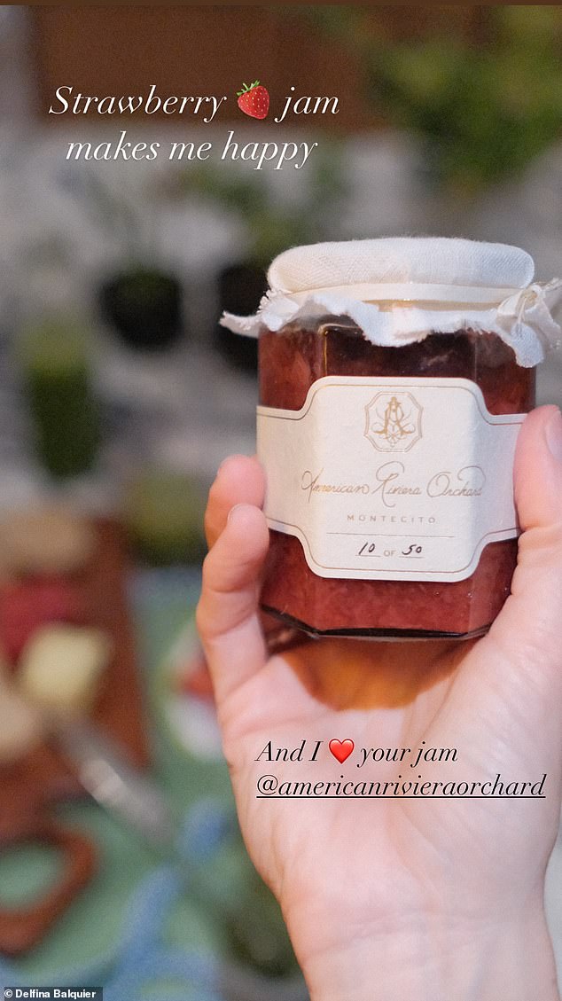 10/50, Delfina Balquier - The Argentinian socialite said: 'Strawberry jam makes me happy'