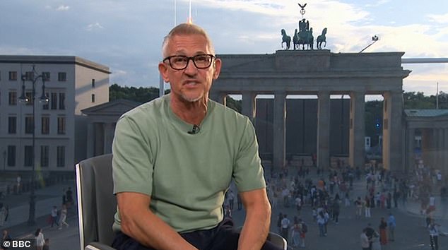 SUNDAY -- He was heavily criticised after he was alleged to have broken BBC guidelines by appearing to wear his own range of menswear during England's opening game against Serbia