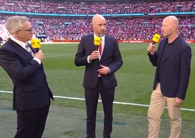 Ten Hag clashed with Shearer and Gary Lineker over the 'unfair treatment' of him this season