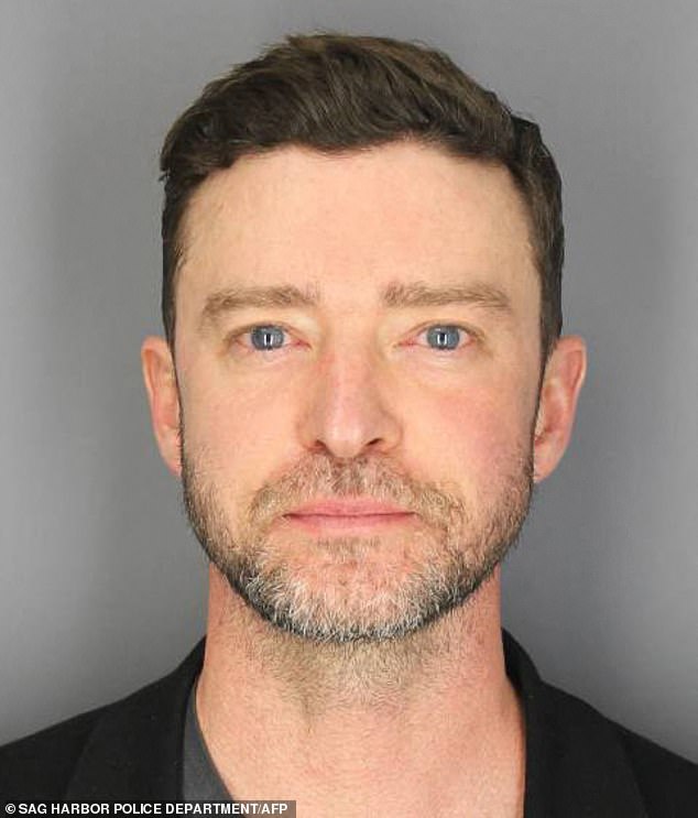 The former NSYNC singer was taken into custody after police officers spotted his car driving erratically through Sag Harbor in upmarket New York enclave The Hamptons on Tuesday