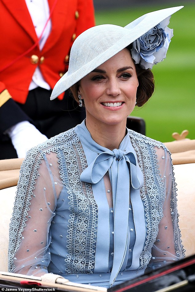 Royal Ascot 2019 marked the first time that the Princess of Wales donned the Lebanese designer, Elie Saab