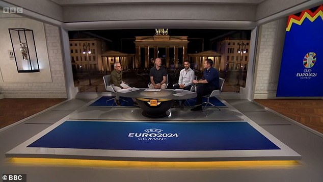 Gary was joined by his colleagues Alan Shearer, Cesc Fabregas and Frank Lampard in the studio to give their verdict on the football