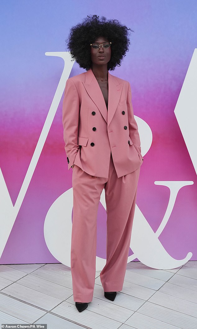 Jodie Turner-Smith cut a typically stylish figure as she attended the V&A Summer Party 2024 at The V&A in London on Wednesday