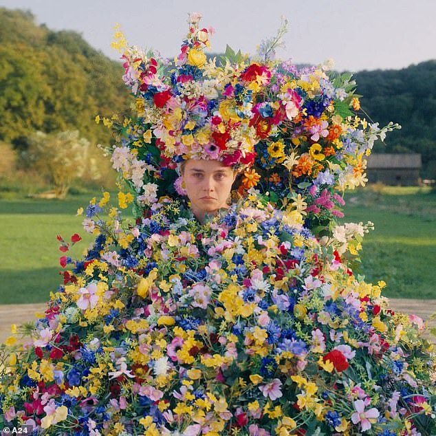 Midsummer is still celebrated around the world. Sweden's flower-themed celebrations were showcased in horrific fashion in the film Midsommar starring Florence Pugh (pictured)