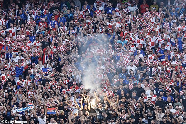 It follows accusations of insulting anti-Serb chants in Croatia vs Albania's game