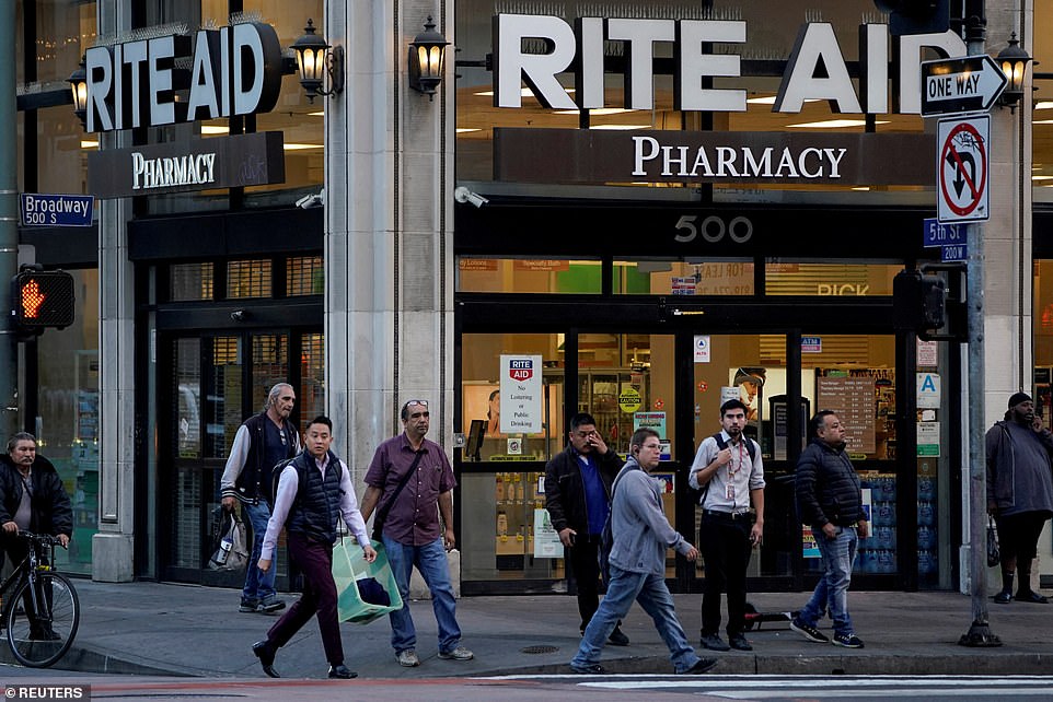 In addition, Rite Aid has also been unable to settle hundreds of lawsuits which have accused the company of overprescribing opioids . The pharmacy giant - a Philadelphia-based chain founded in Pennsylvania in 1968 as the Thrift D Discount Center - filed for Chapter 11 bankruptcy in October. At the time, it said that it would shut 154 of its 2,100 stores in at least 15 states.