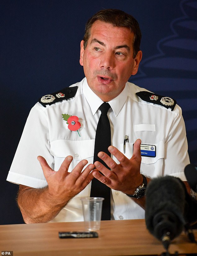 Nick Adderley, suspended as head of Northamptonshire Police, has been facing a gross misconduct hearing amid claims he exaggerated his rank and lied about naval achievements