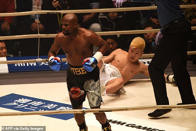 The 47-year-old has had a number of exhibition fights following his professional boxing career