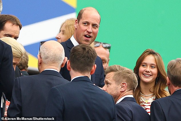 William is the President of the FA and an Aston Villa fan