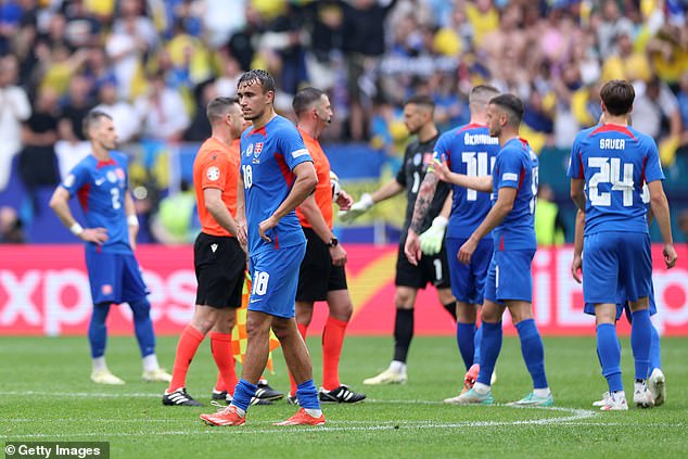 Slovakia could have sealed qualification to the knockout phase with a victory over Ukraine